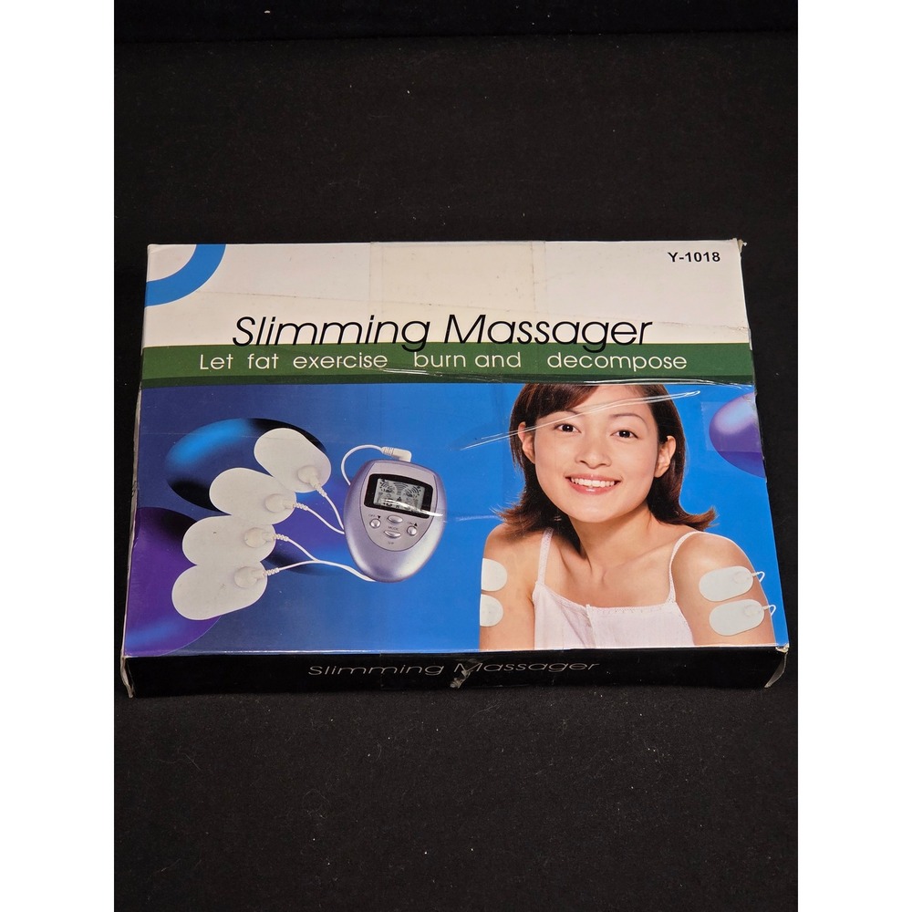 Slimming Massager Y-1018 Electronic Muscle Stimulator EMS Unit Tones & Sculpts